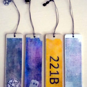 Rustic Fandom Bookmarks - Etsy