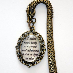 A Mind Needs Books Bookmark