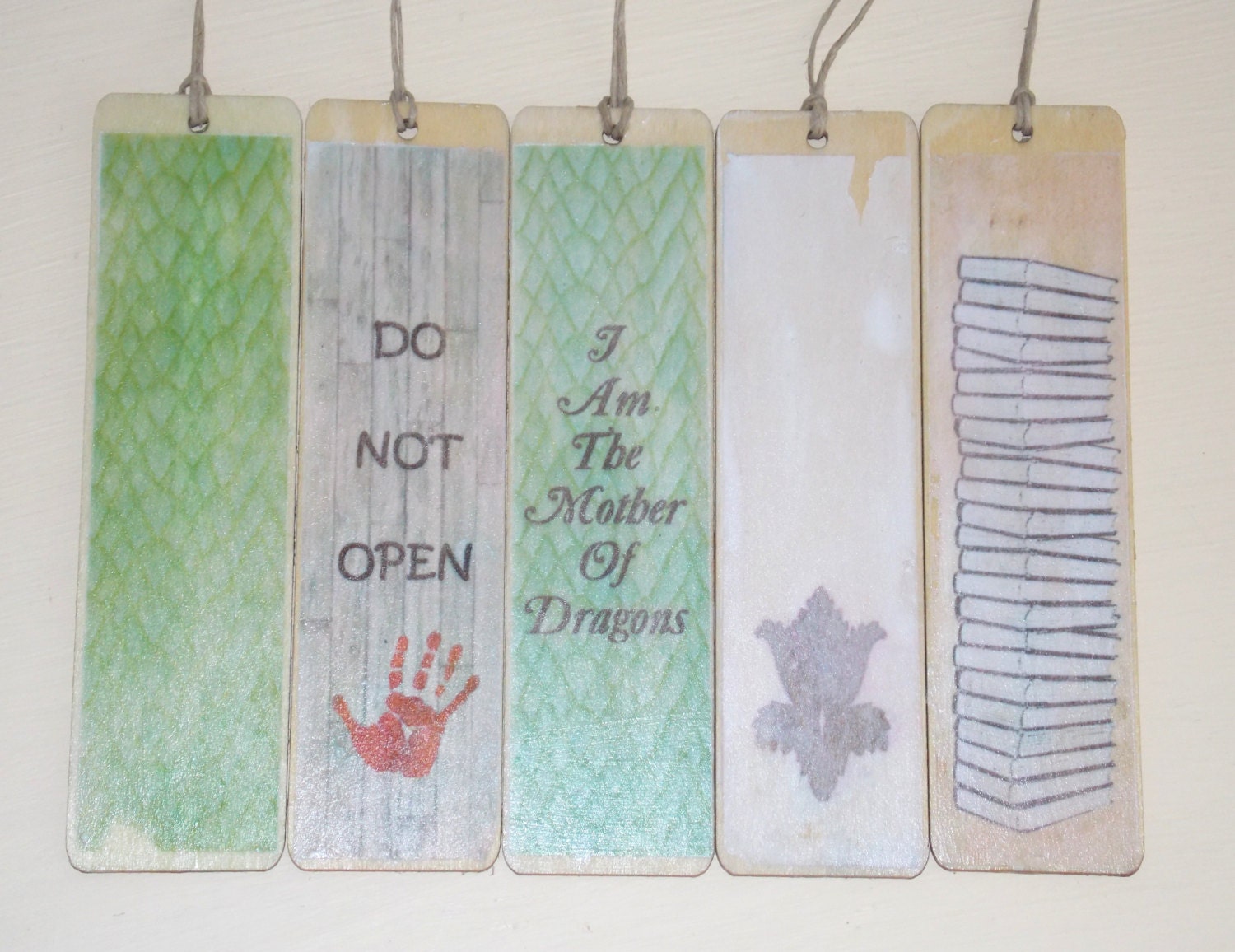Fandom Bookmarks More! Rustic Fandom Bookmarks - Etsy
