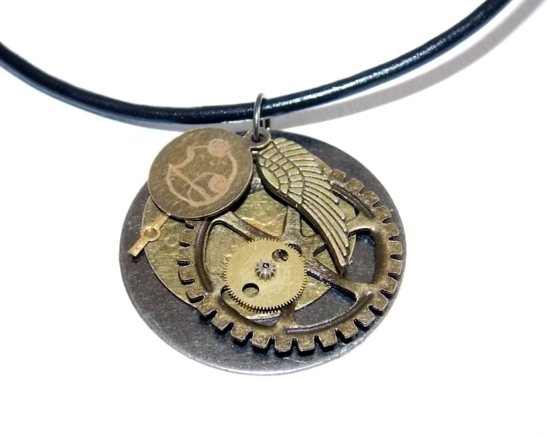 Clockwork Angel Necklace Etsy