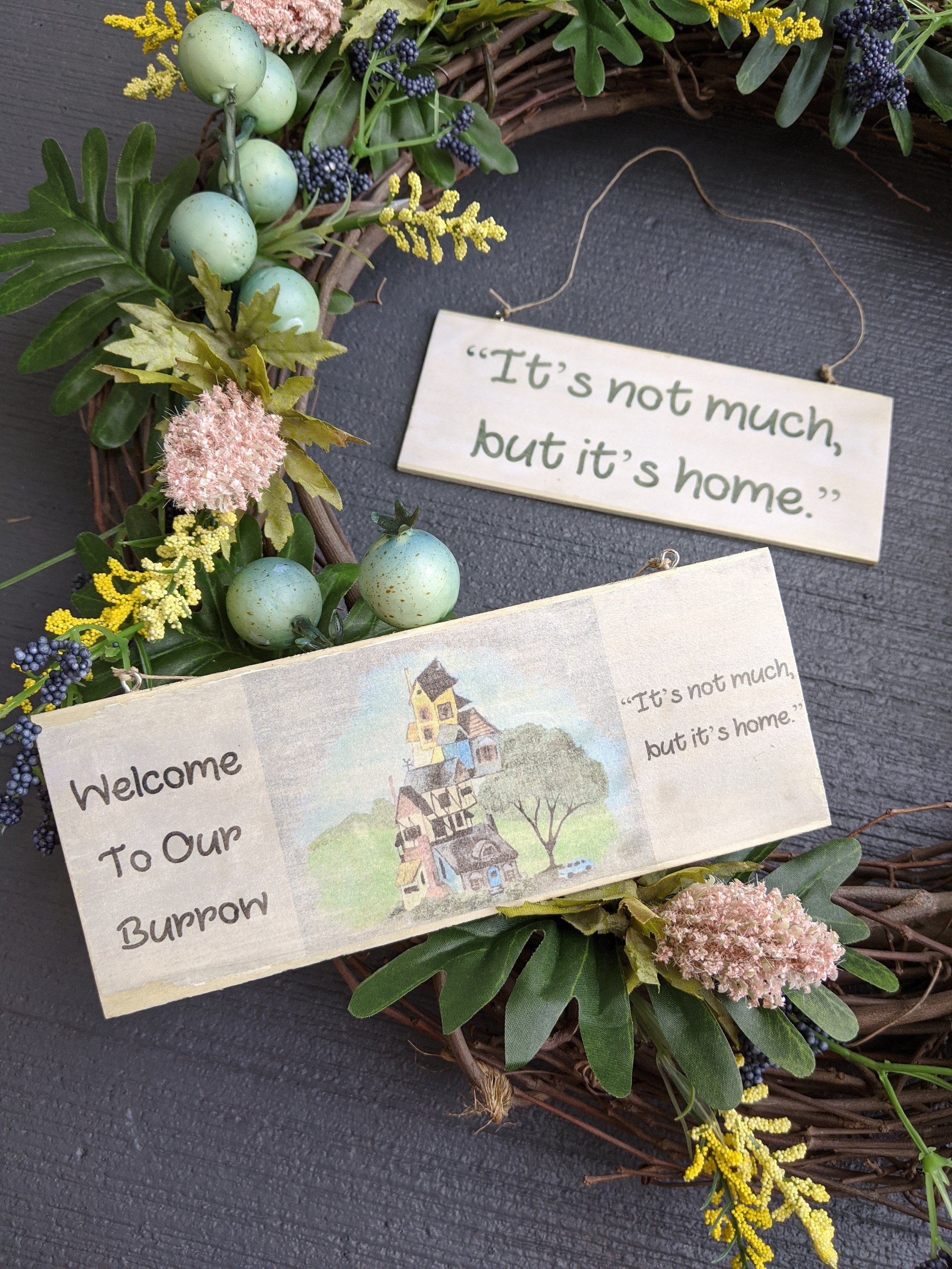 Burrow Door Sign - Etsy