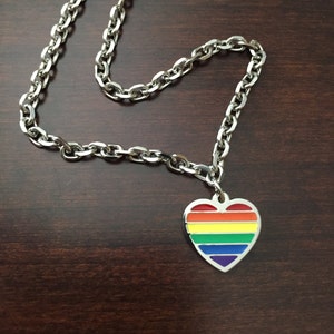 Rainbow Bracelet, Pride Bracelet, Gay Bracelet, Lesbian Bracelet, Rainbow Jewelry, Pride Jewelry, Bracelet, Bracelets, Charm Bracelet