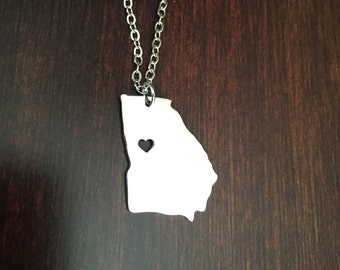 Lex & Lu LogoArt Sterling Silver University of Georgia Large Pendant w/Necklace LAL148073 Lex & Lu LogoArt Sterling Silver University of Georgia Large Pendant w/Necklace LAL148073