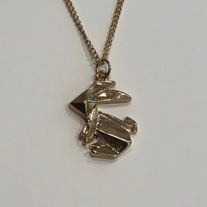 rabbit necklace, bunny necklace, bunny necklace gold, gold rabbit necklace, gold bunny necklace, rabbit jewelry, bunny jewelry, gold jewelry