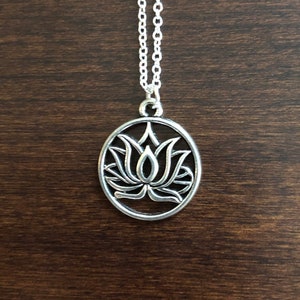 silver lotus necklace, lotus flower, lotus necklace, necklace lotus, lotus necklace silver, lotus flower necklace, lotus pendant, lotus gift