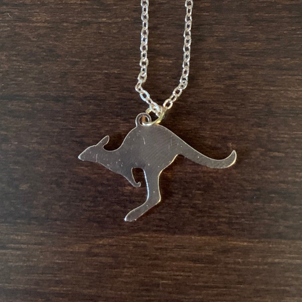 Kangaroo Pendant Etsy