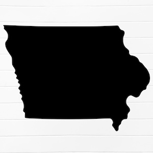 Iowa outline, Iowa outline png, state of Iowa svg files, Iowa svg, Iowa png, Iowa clipart, Iowa digital print, Iowa, state outlines svg, png