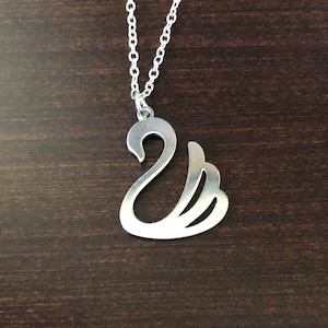 swan, swan necklace, swan gift, swan pendant, swan jewelry, swan charm, silver swan, silver swan necklace, silver swan charm, swans pendant