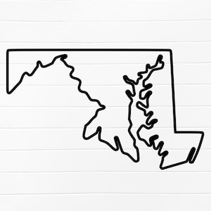 US Bundesstaat Maryland svg, Maryland png, Maryland svg, Maryland png, Maryland Digitaldruck, Maryland Clipart, Bundesstaat Maryland print, svg