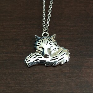 fox, fox necklace, fox jewelry, fox pendant, fox gifts, fox pendant necklace, silver fox, silver fox jewelry, silver fox necklace, foxes