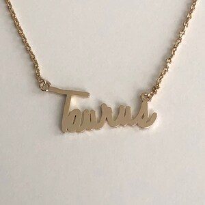 taurus necklace, taurus, taurus jewelry, taurus pendant, taurus zodiac, taurus gift, zodiac necklace, zodiac jewelry, birthday necklace