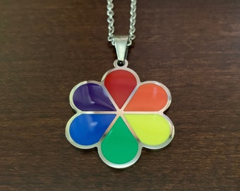 rainbow necklace, rainbow, rainbow pendant, rainbow jewelry, rainbow gifts, rainbow gift kids, rainbow flowers, rainbow jewellery, pride