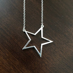 star, star necklace, star gift, star pendant, star jewelry, silver star necklace, silver star, silver star pendant, silver star jewelry