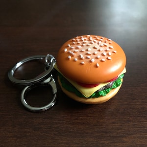 Burger keyring shop