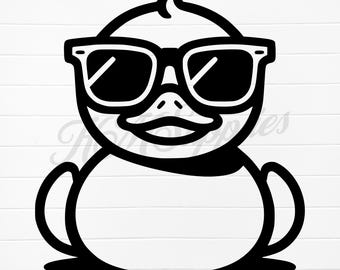 Gummi Ente mit Sonnenbrille, Gummi Ente mit Sonnenbrille svg, Gummi Ente PNG Design, Gummi Ente Vektor Bild, Gummi Ente PNG Clipart, svg
