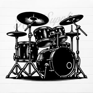 drum set silhouette svg, drum set svg, drum set png, drum set clip art, drumset png, svg drumset designs, svg drum designs, drum silhouette