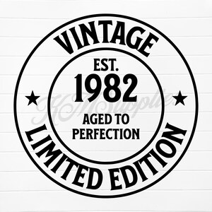 1982 svg, 1982 png, 1982 clipart, 1982 clip art, est 1982 svg, est 1982 png, born in 1982 png, born in 1982 svg, 1982 birthday gift, 1982