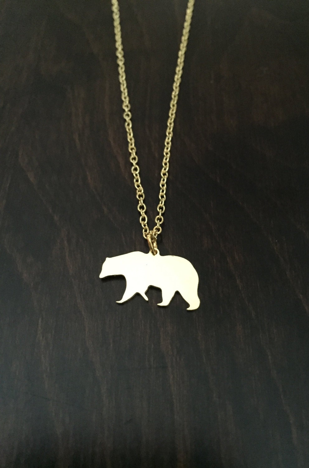 bear necklace, bear jewelry, bear pendant, bears necklace, bear, bears, gold bear, gold bear necklace, gold bear jewelry, gold necklace