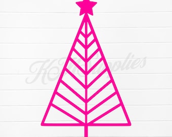albero di natale rosa svg, albero di natale rosa png, albero di natale rosa clip art, albero di natale rosa digitale, file svg di natale rosa, png