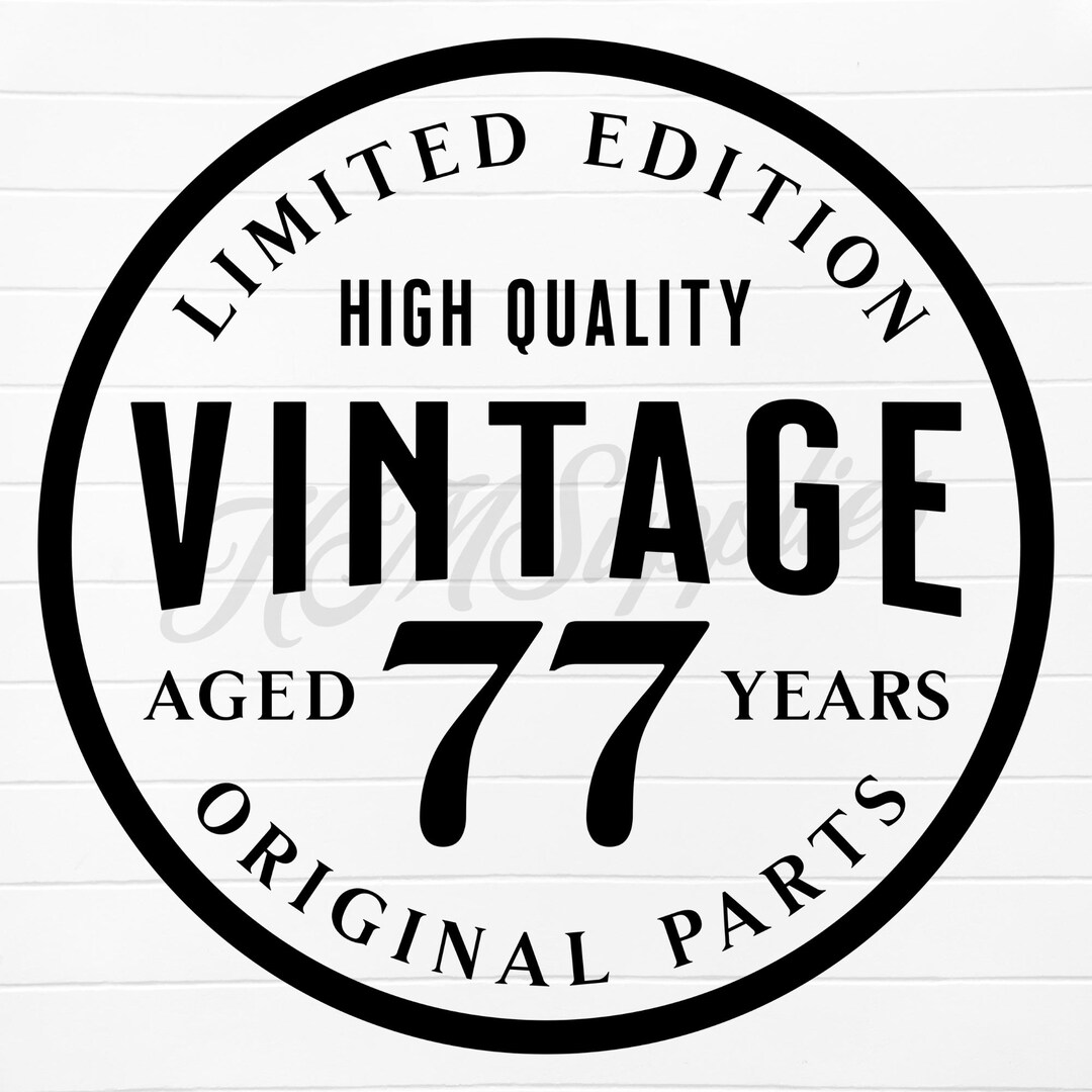 77th Birthday Svg, 77th Birthday Png, 77th Birthday, 77th Bday, 77 ...