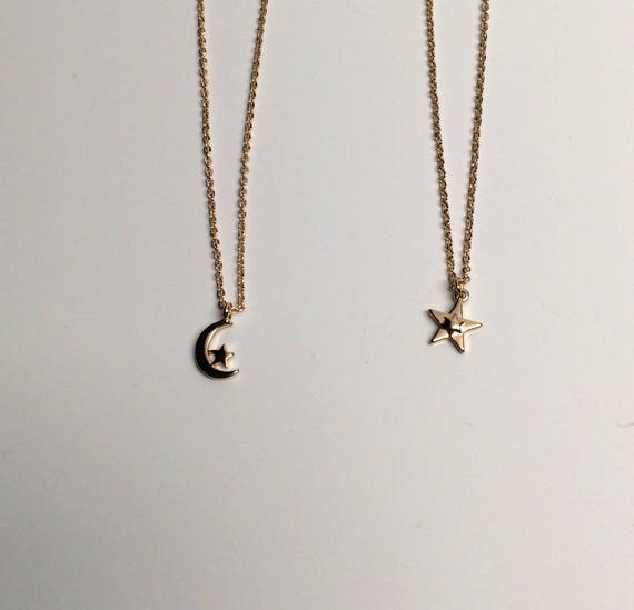 collier lune etoile collier lune etoile