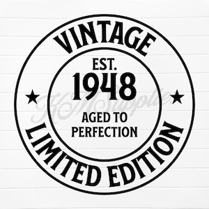 1948 svg, 1948 png, 1948 clipart, 1948 clip art, est 1948 svg, est 1948 png, born in 1948 png, born in 1948 svg, 1948 birthday gift, 1948