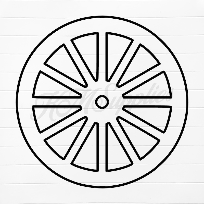 Rustic Wagon Wheel Svg - Etsy