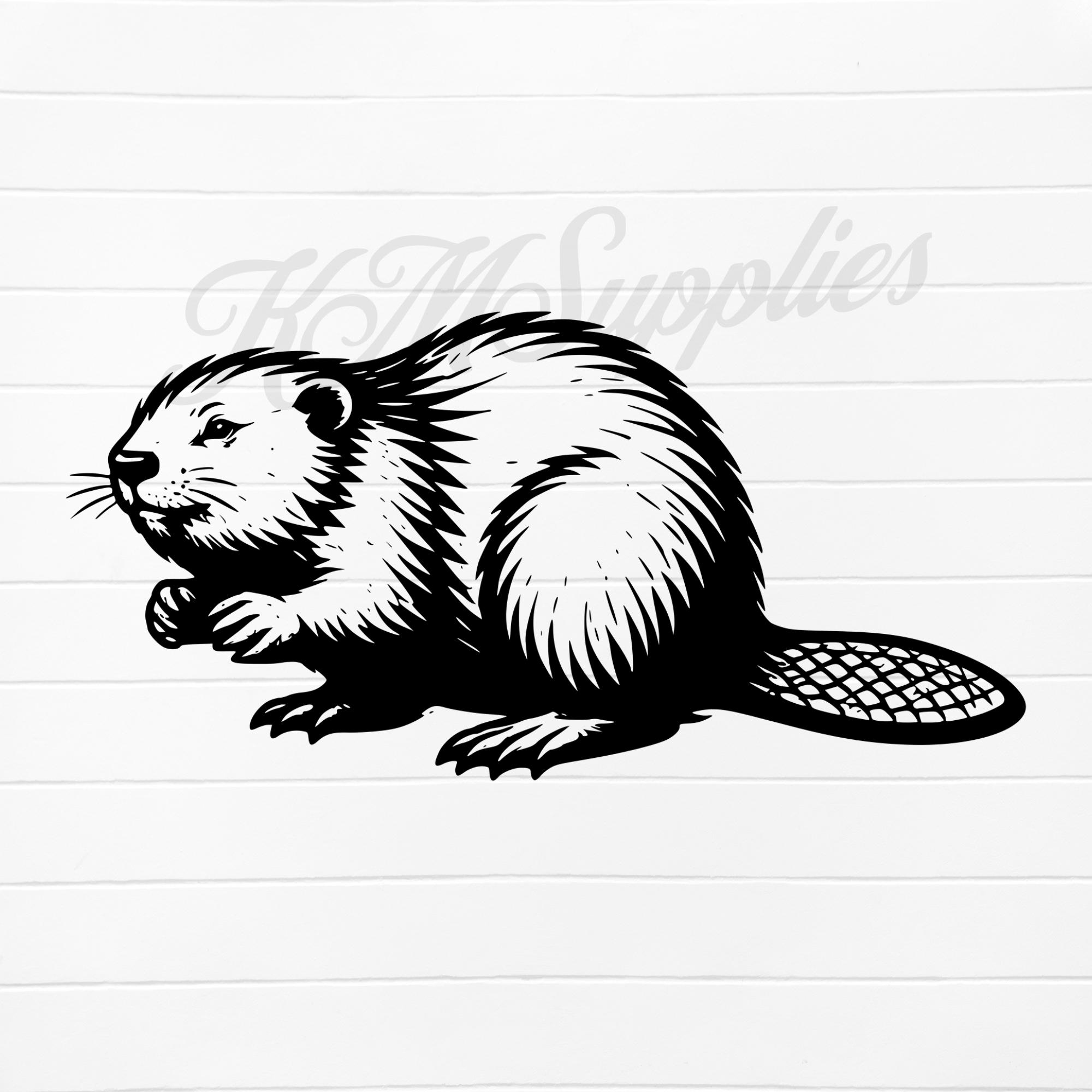 Beaver Svg Png, Beaver Svg, Beaver Png, Beaver Clipart, Beaver Vector ...