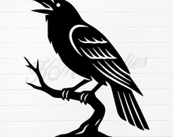 crow silhouette png, black crow svg, crow silhouette clip art, black crow png, crow digital download, crow vector, crow image, crow bird svg