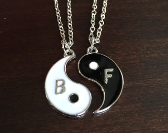 Ying Yang, Ying Yang Necklace, Ying Yang Jewelry, Best Friend Necklace, Best Friend, Best Friend Gift, Best Friend Jewelry, BFF Necklace