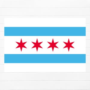 Chicago flag svg, Chicago flag png, Chicago svg, Chicago png, Chicago digital download, Chicago digital, Chicago vector, Chicago clipart