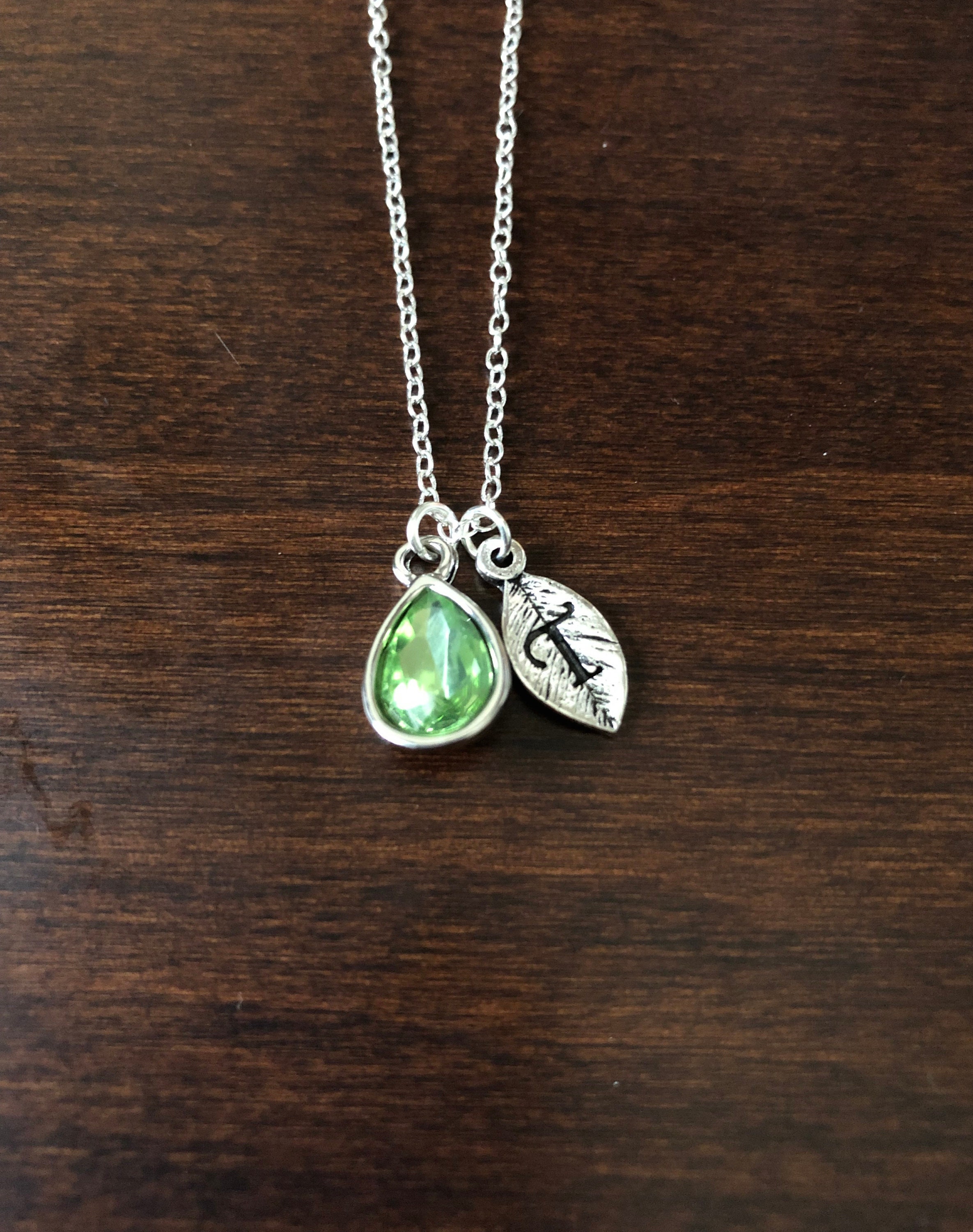 ★人氣★August Harmony★Brilliant green crystal necklace NEW w Box SWAROVSKI Green Crystal August Birthstone Pendant