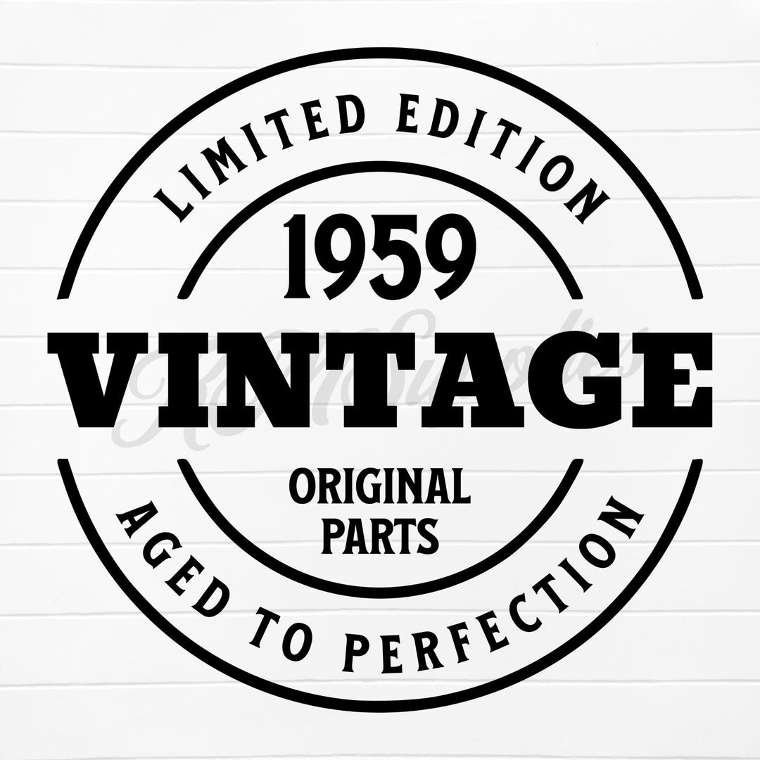1959 Svg, 1959 Png, 1959 Clipart, 1959 Clip Art, Est 1959 Svg, Est 1959 ...
