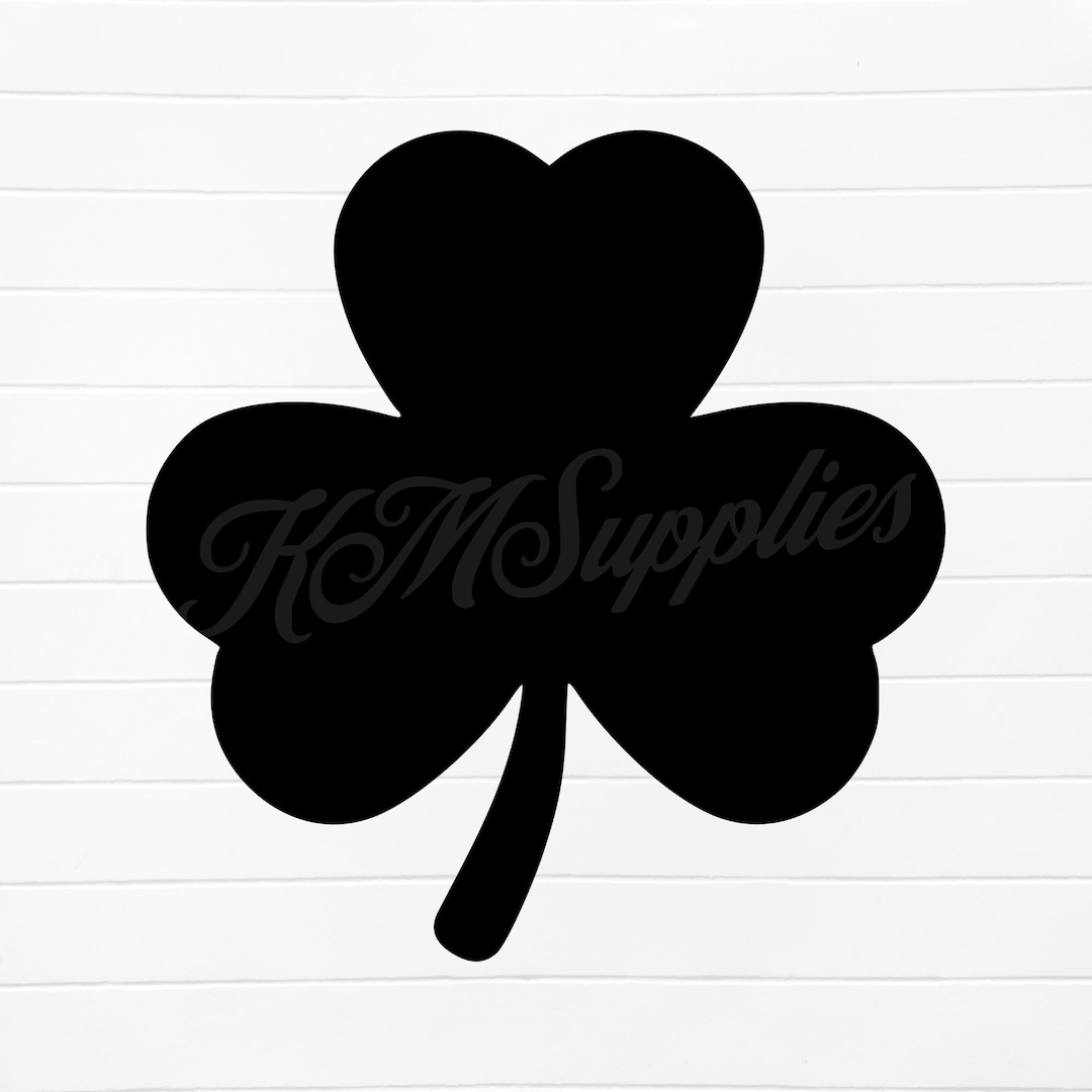 Black Clover Svg, Black Clover Svg File, Black Clover Png, 3 Leaf ...