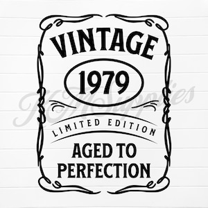 1979 svg, 1979 png, 1979 clipart, 1979 clip art, est 1979 svg, est 1979 png, born in 1979 png, born in 1979 svg, 1979 birthday gift, 1979