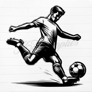 fotbollsspelare svg, fotbollsspelare png, fotbollsspelare png-fil, digital fotbollsspelare fil, fotbollsspelare clipart, digital nedladdning av fotboll bild 1