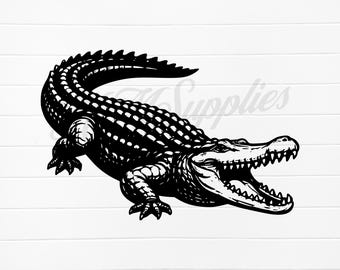 crocodile png, crocodile svg, crocodile clipart, crocodile graphic, crocodile outline, alligator silhouette svg, alligator digital download