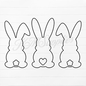 3 bunnies png, 3 bunnies svg, bunny outline svg, bunny outline png, outline bunny png, outline bunny shape svg, bunny silhouette svg, bunny