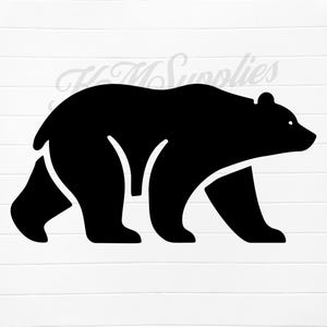 bear silhouette svg, bear silhouette, silhouette bear, simple bear svg outline, black bear silhouette svg, bear svg cricut, bear laser svg