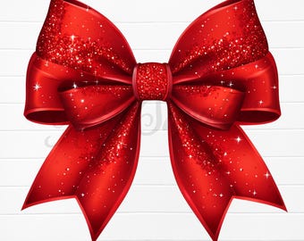 red bow png, red bow sublimation download, red coquette bow png, glitter coquette bow png, glitter bow png, coquette bow sublimation file