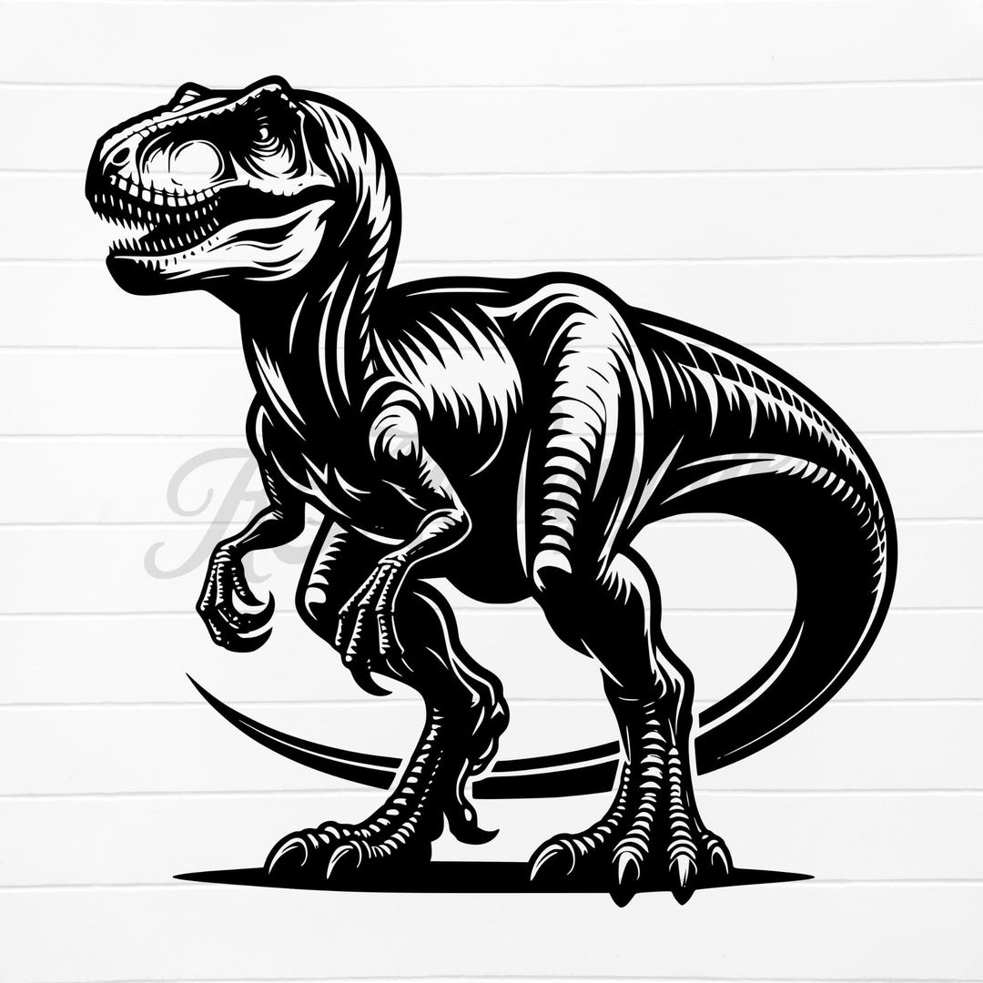 Raptor Dinosaur Svg, Raptor Png, Raptor Dino Silhouette Svg, Raptor ...