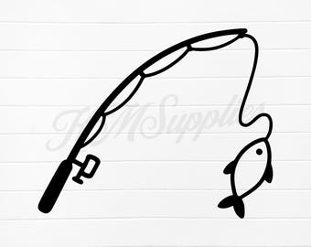 fishing pole svg, fishing pole png, fishing pole silhouette, fishing digital downloads, fishing designs png, fishing vector images, fishing