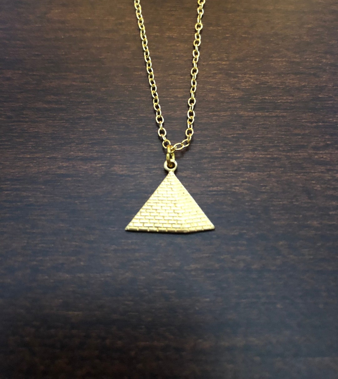 Pyramid, Pyramid Necklace, Pyramid Jewelry, Pyramid Pendant, Egyptian