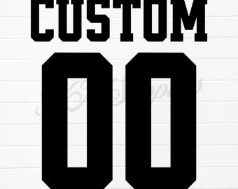 custom jersey name and number svg png, custom jersey number png, custom name and number png, custom name and number svg, jersey number svg