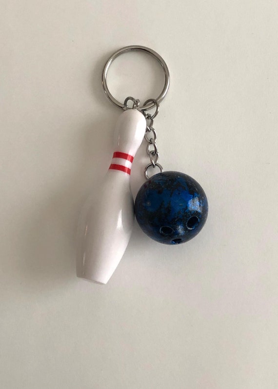 Bowling Key Chain, Bowling Keychain, Bowling, Bowling Gift