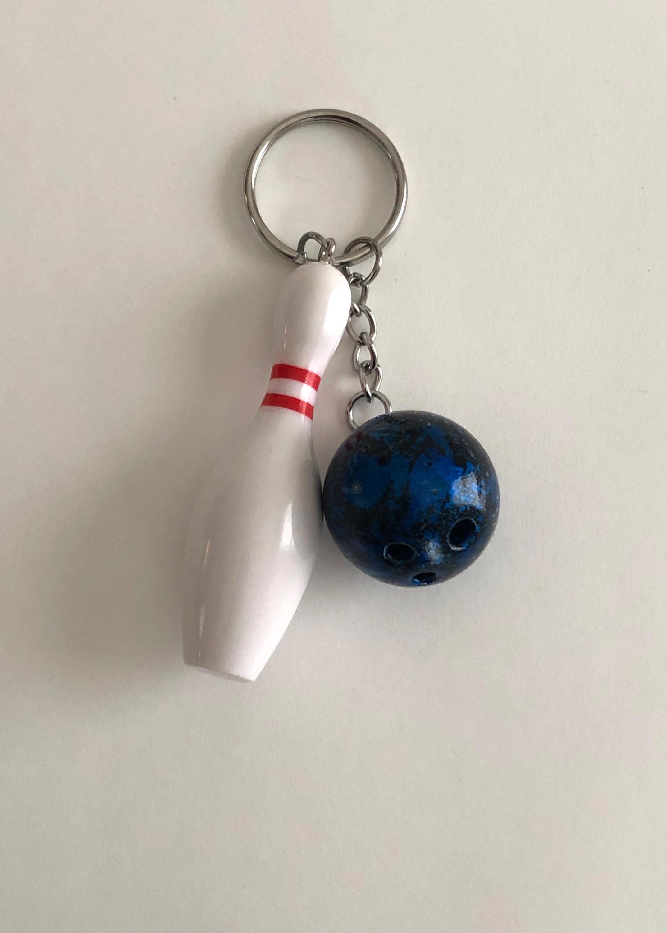 10 stuks mini bowling pin sleutelhangers bowlingbal charme sleutelhanger sport sleutelhanger for team weggeefacties atleten souvenir gunsten geschenken bowling feestartikelen bowlingaccessoires willek