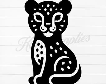 leopard silhouette, leopard png, leopard svg, leopard download digital, kid leopard, leopard image, leopard outline, leopard vector, leopard