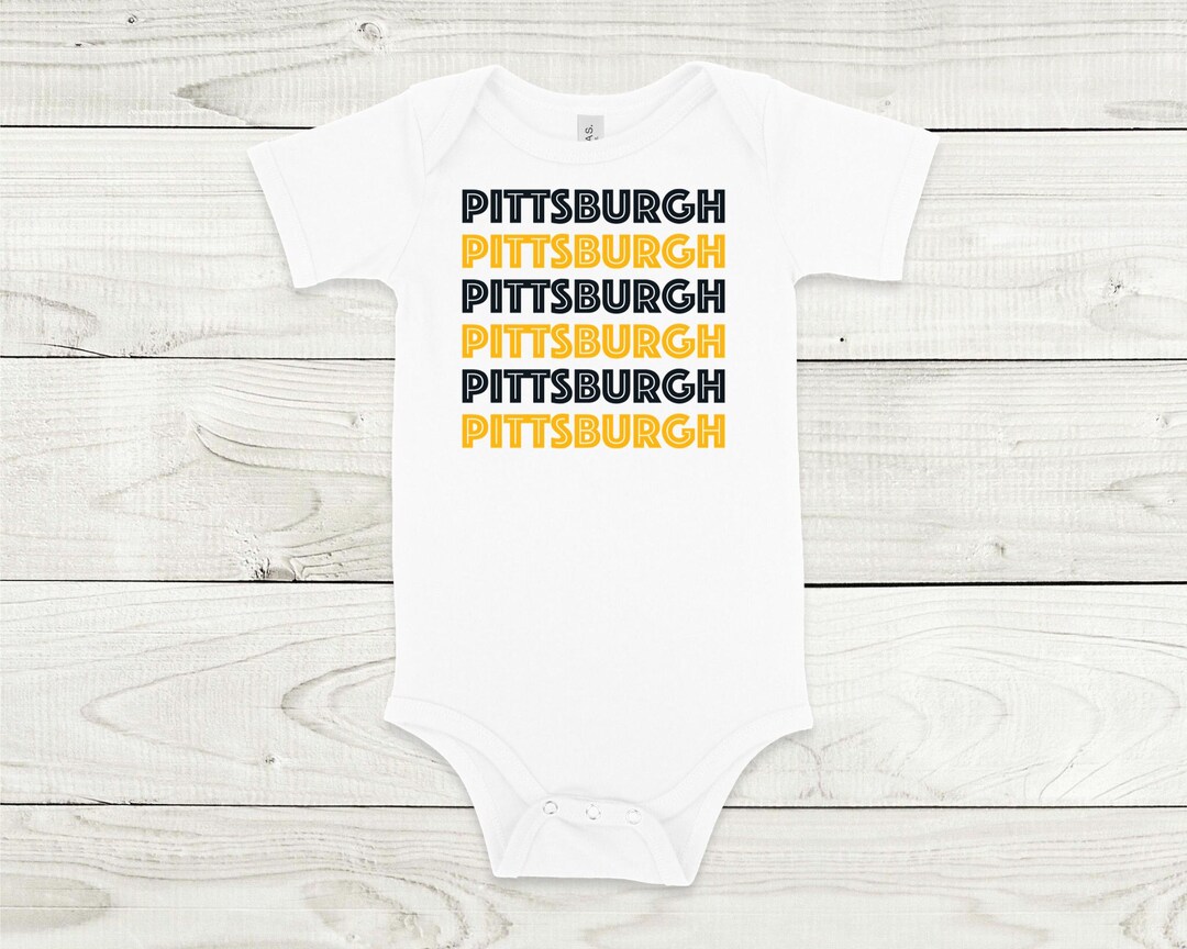 Pittsburgh Baby, Pittsburgh Baby Clothes, Pittsburgh Baby Bodysuit