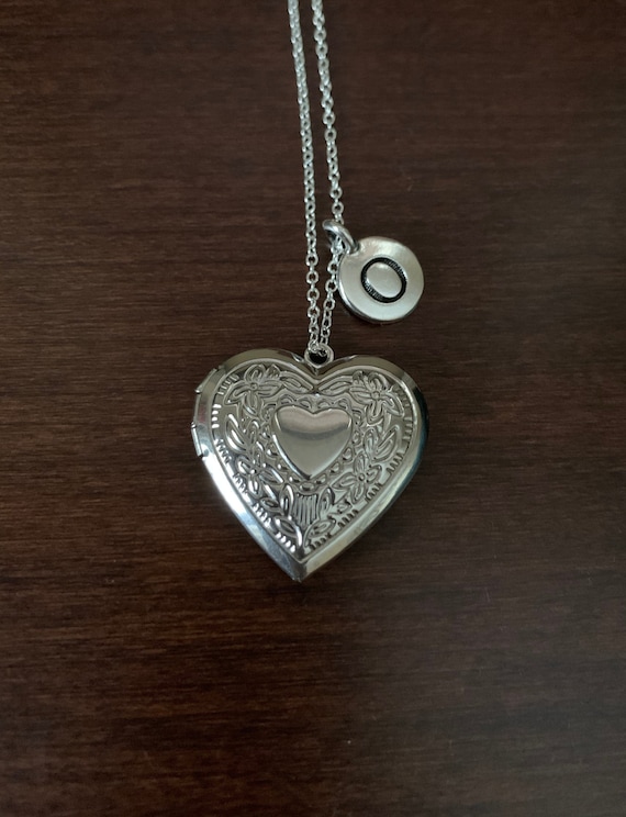 ★早期完売★VINTAGE HOLLYWOOD★Love Lock Heart Necklace★ Vintage Sparkling Heart Stainless Steel 14k Gold Plated Love