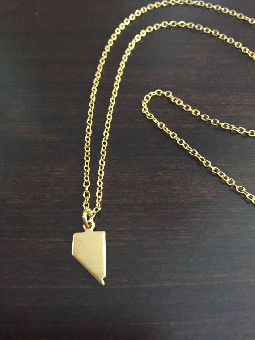 Nevada Necklace Nevada Gold Nevada Necklace Nevada Jewelry - Etsy